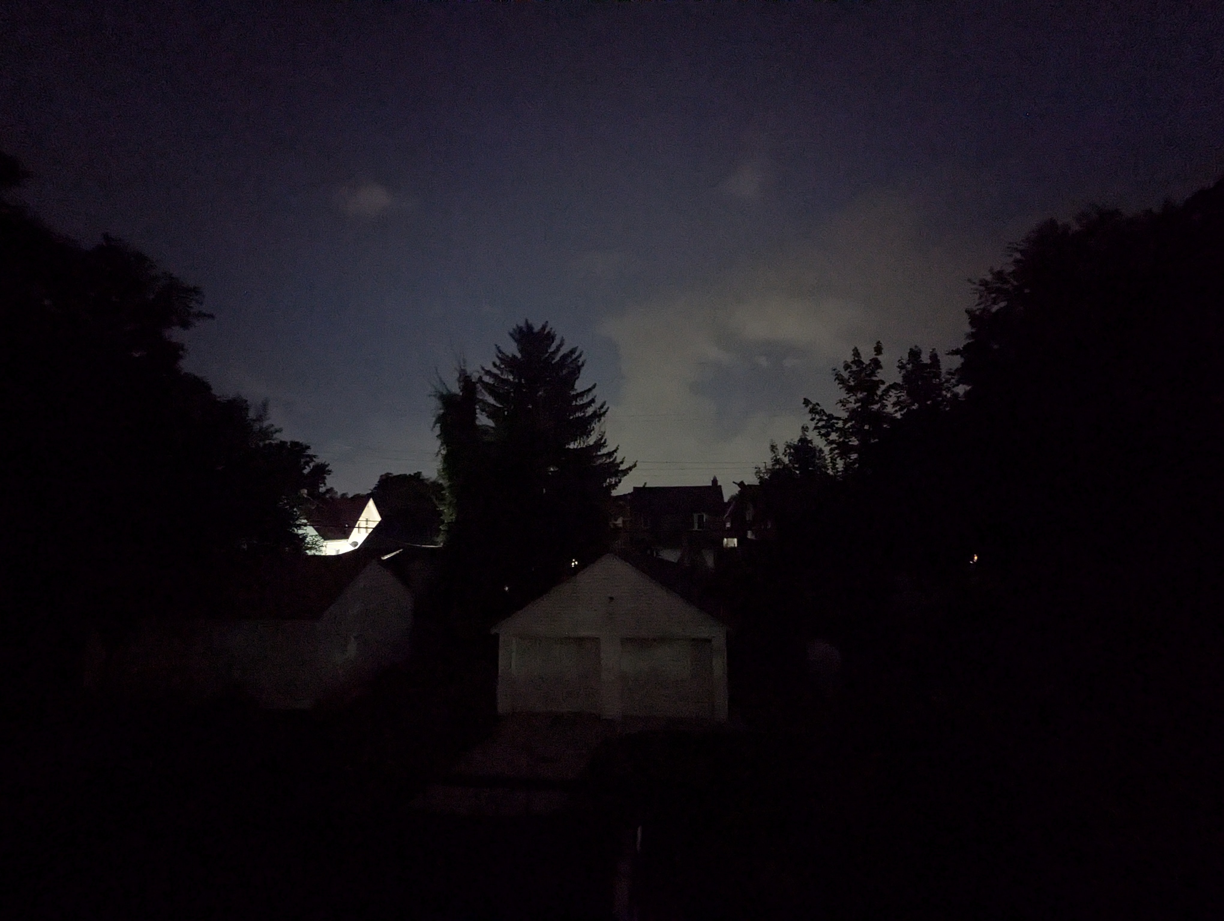 Sentarse a disfrutar de una noche tranquila